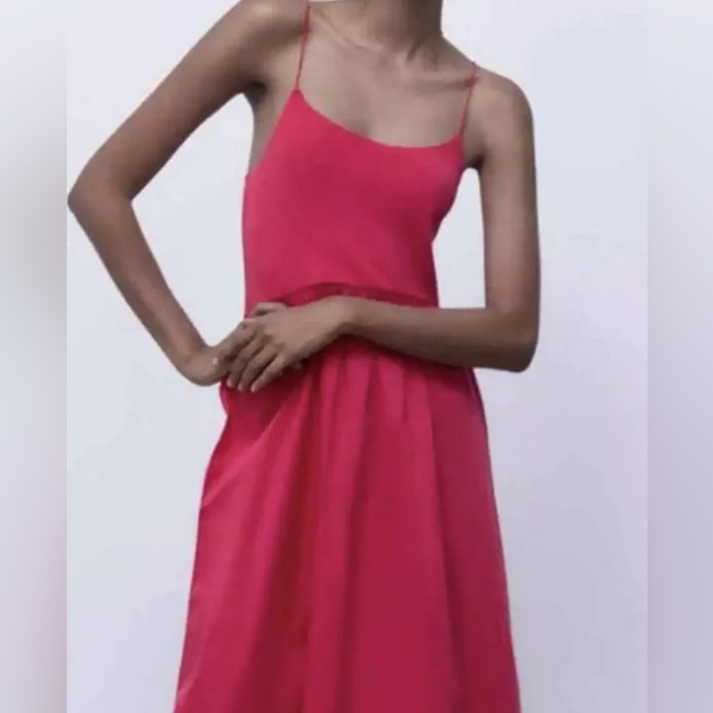 ZARA COMBINATION DRESS NWOT - Picture 5 of 11